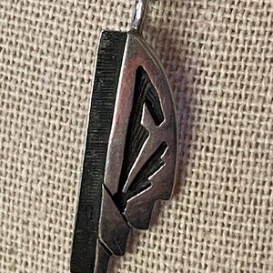 Beautiful Hopi sterling silver signed Necklace